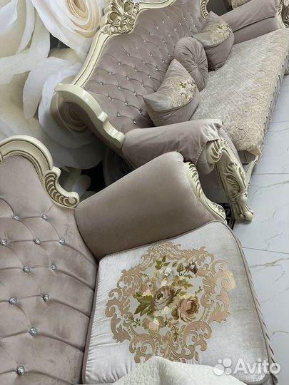 Диван и 2 кресла бу