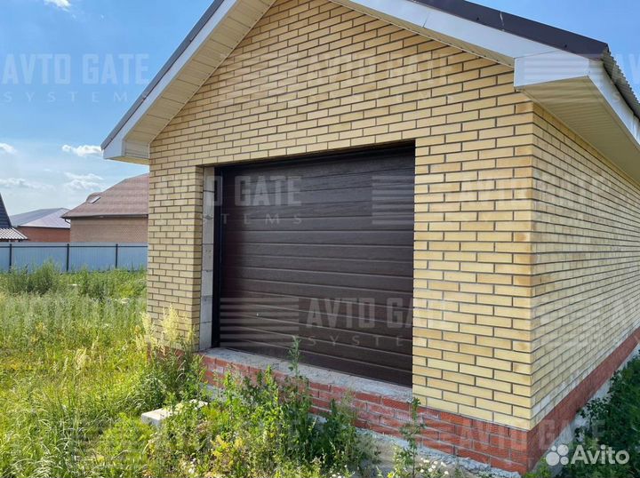 Гаражные ворота секционные
