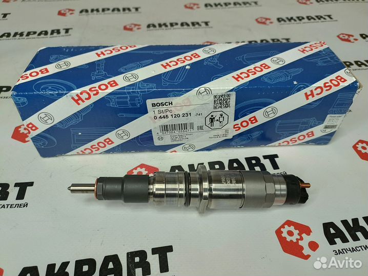 Форсунки 5263262/0445120231 Komatsu QSB 6.7