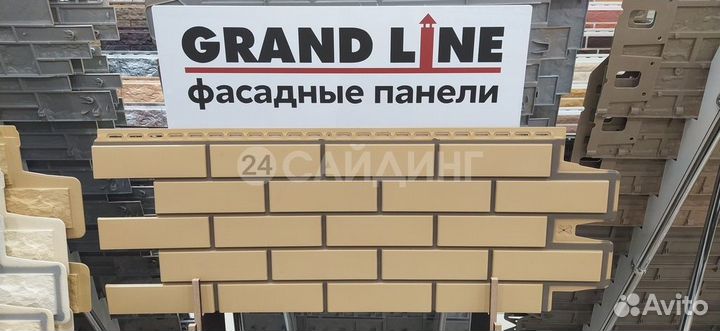 Фасадные панели Grand Line Кирпич Клинкерный desig