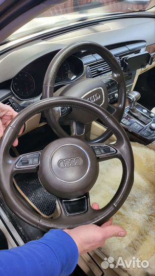 Руль audi a6 c7 4-ех спицевый