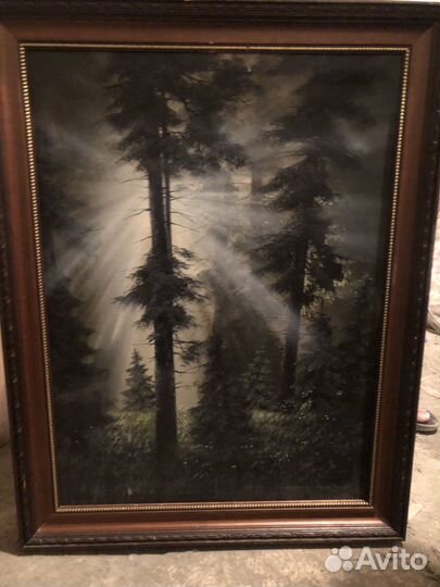 Картина маслом на холсте пейзаж большая