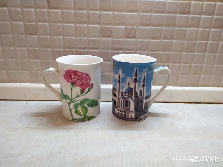 Чашки бокалы блюдца в ассортименте