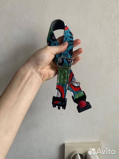 Ошейники и поводки для собак ручной работы