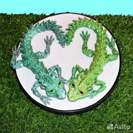 Дракоши подвижные, антистресс игрушка, 2шт