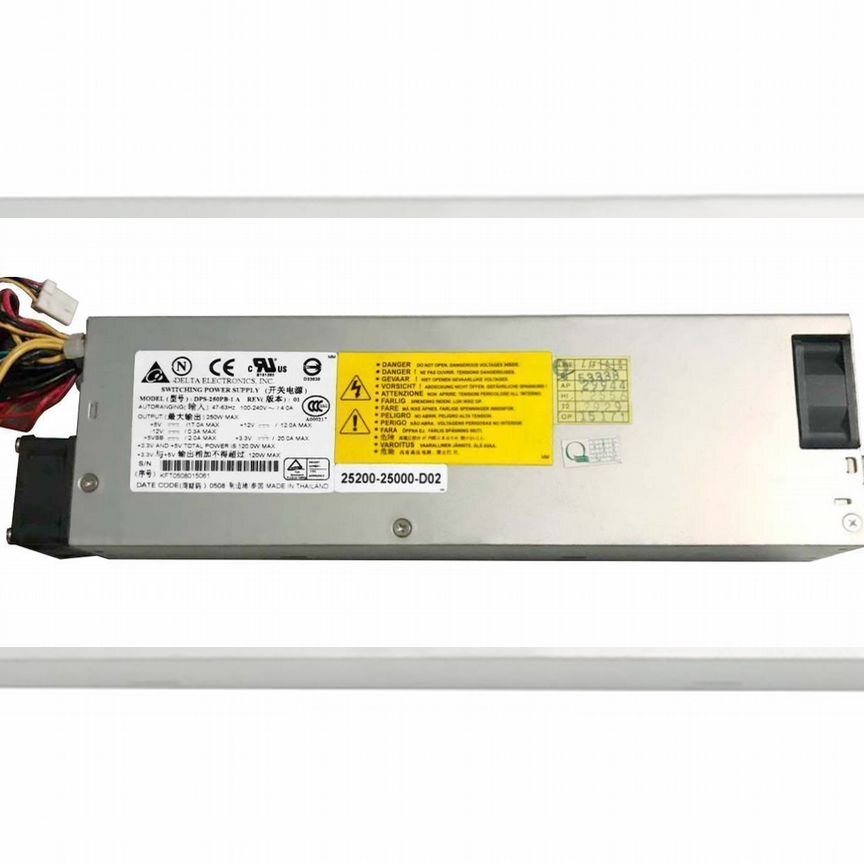 [DPS-250PB] Блок Питания Delta Dps-250pb-1 A 250w