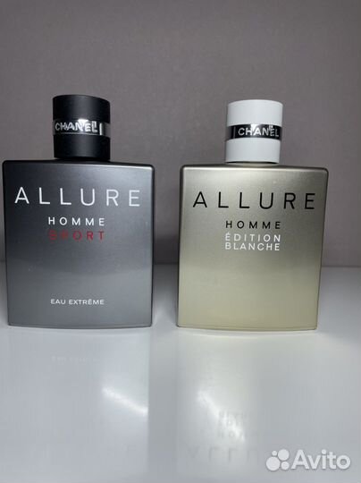 Chanel allure homme Extrem, Edition Blanche