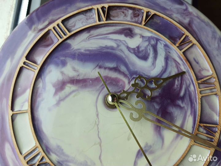 Часы настенные ручной работы
