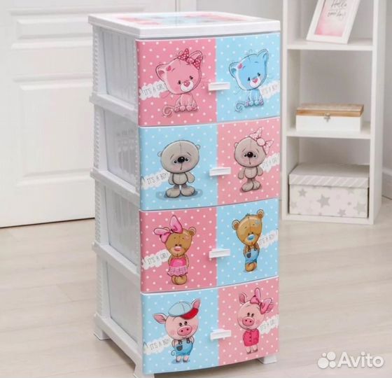 Комод пластиковый