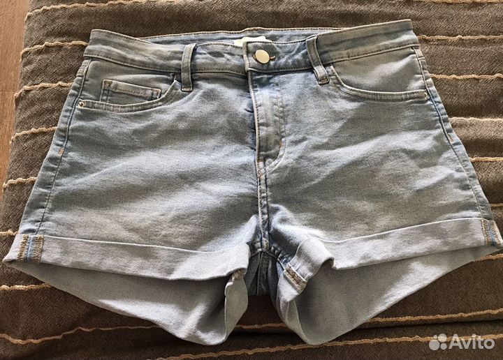 Шорты женские джинсовые H&M