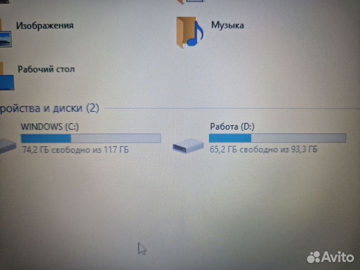 Ноутбук HP, HDD заменен на SSD, обслужен