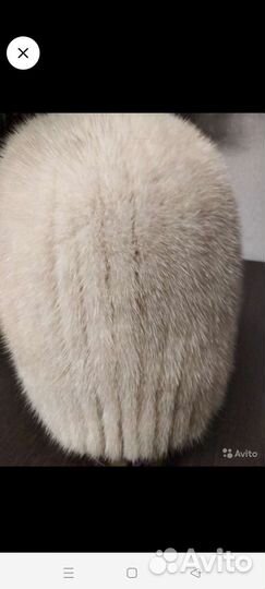 Шапка норковая женская