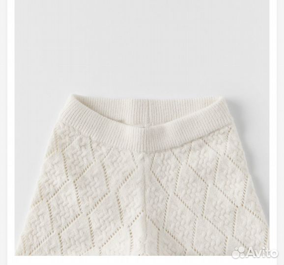 Вязаные штаны Zara knit,6-7лет