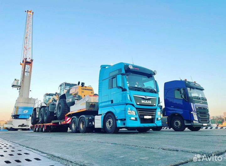 Услуги низкорамного трала