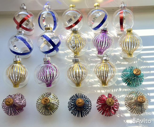 Елочные игрушки ГДР,СССР