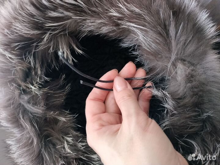 Шапка зимняя меховая женская из песца