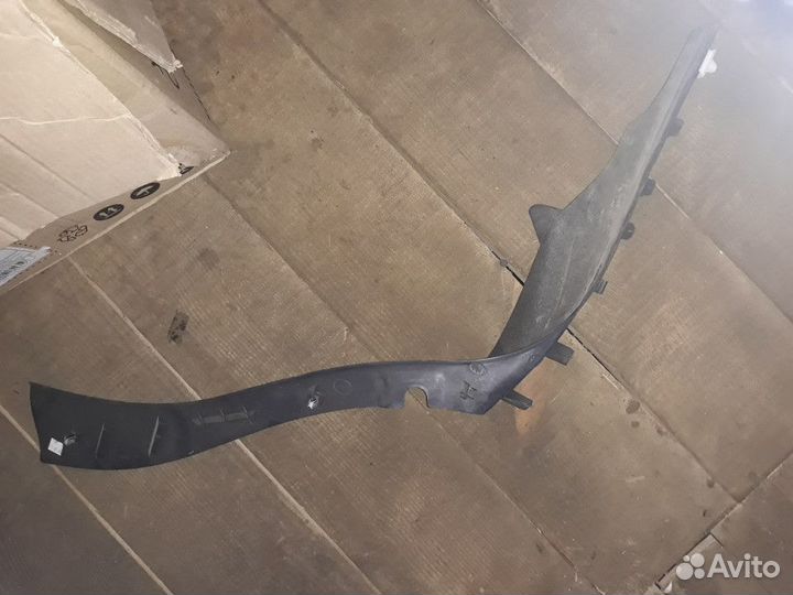 Накладка порога задняя правая Citroen C-3 2002-200