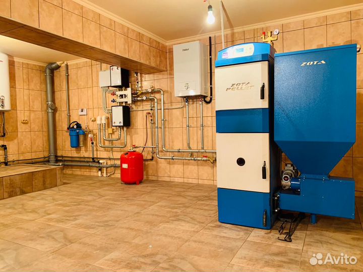 Монтаж системы отопления в частном доме под ключ