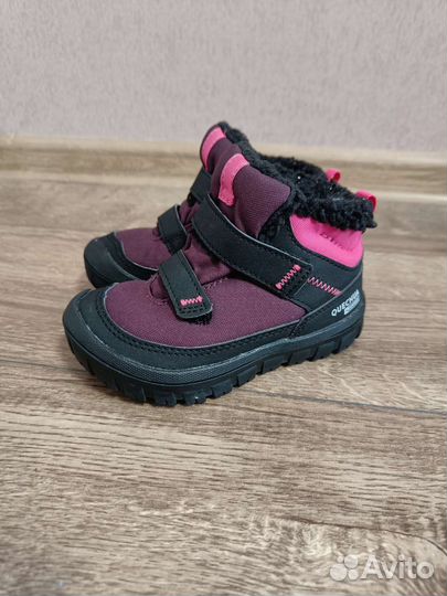 Ботинки демисезонные для девочки Quechua 24