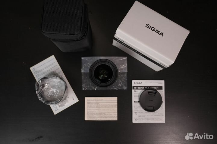 Как новый Sigma 18-35mm f/1.8 DC Canon EF