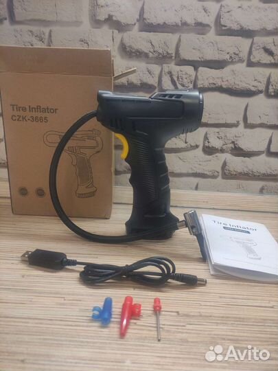 Насос автомобильный электрический беспроводной