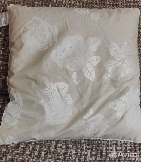 Подушка с гречневой лузгой 40х40