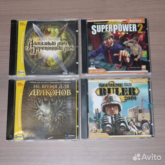 Игры на компьютер (PC). DVD/CD, Лицензия