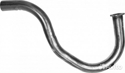 Труба выхлопная глушителя газ-3110 (короткая) А