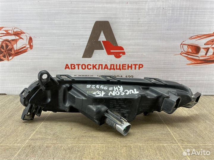 Фара противотуманная дхо правая Hyundai Tucson