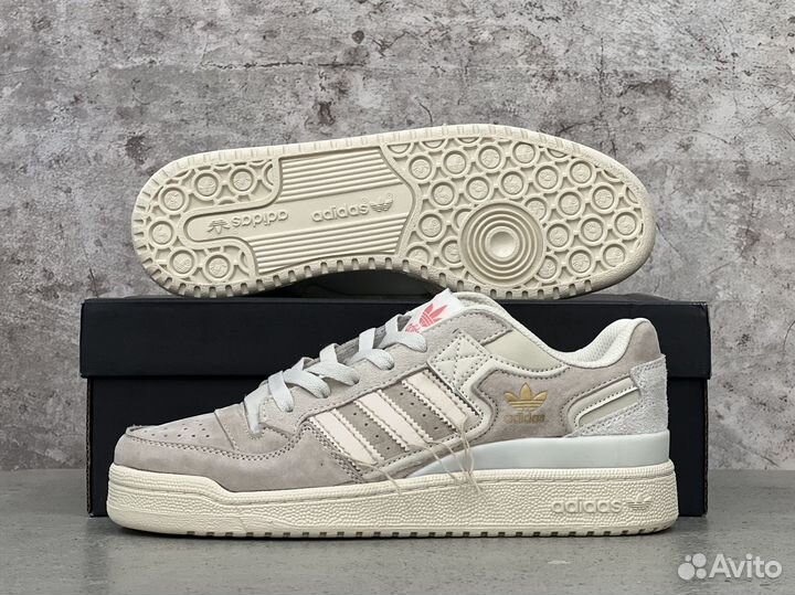 Кроссовки мужские Adidas Forum 84 Low Off White