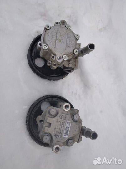 Рего логан сандеро насос гидроусилителя