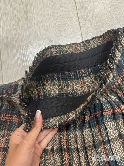 Юбка плиссерованная длинная