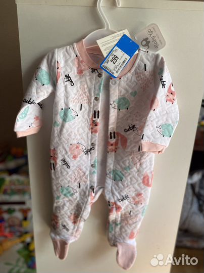 Пакет вещей на девочку 68 см