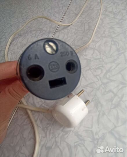 Шнур для электрического чайника времён СССР