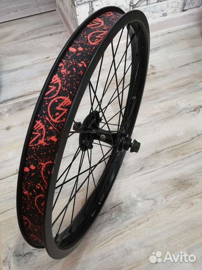 Переднее колесо на bmx