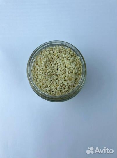 Кунжут натуральный / светлый нешлифованный