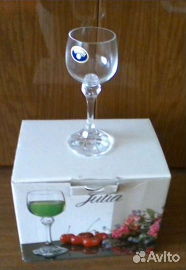 Богемское стекло, хрусталь сервиз кольдиц новое