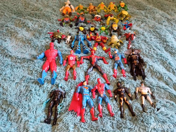 Черепашки ниндзя. Бен 10. Марвэл. DC