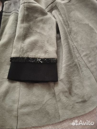 Пальто, воротник из натуральной овчины