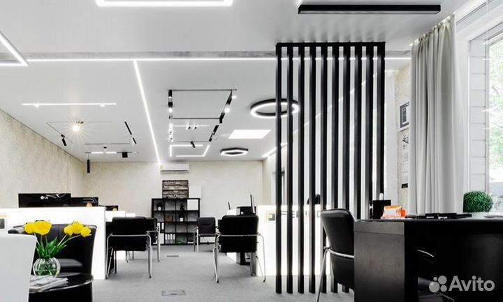 Декоративная перегородка алюминиевая Lumfer