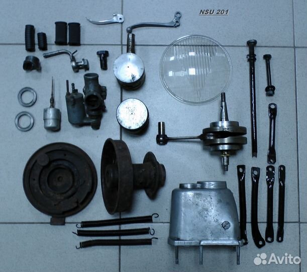 Мотоциклы BMW R-35 и NSU 201