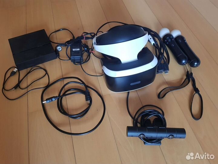 Полный комплект ps vr для ps4
