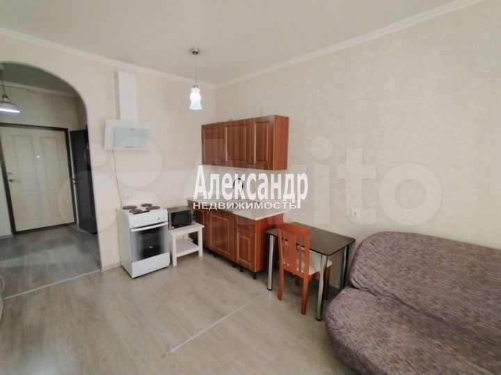 Квартира-студия, 25,1 м², 21/24 эт.