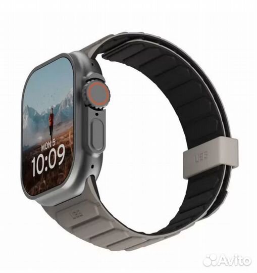 UAG Pathfinder Apple Watch 49/45/44/42 Titanium