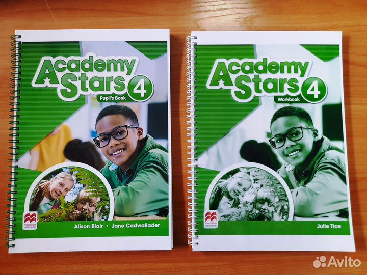 Academy Stars 4 Pupils Book+Wоrkbook комплект