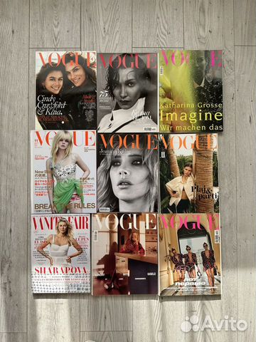 Комплект журналов Vogue объявление продам