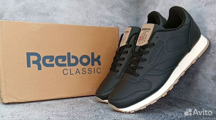 Кроссовки Reebok classic натуральная кожа