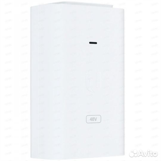 Блок питания PoE 48 В, Ubiquiti 48-24W-WH