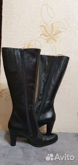 Сапоги кожаные новые 36р