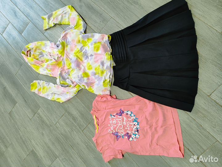 Пакет вещей (есть новые) на девочку